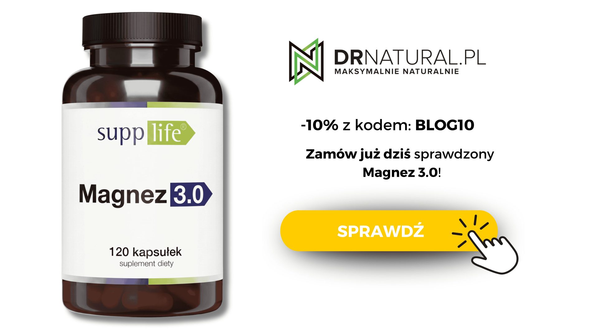 -10% z kodem: BLOG10 Zamów już dziś sprawdzony Magnez 3.0.