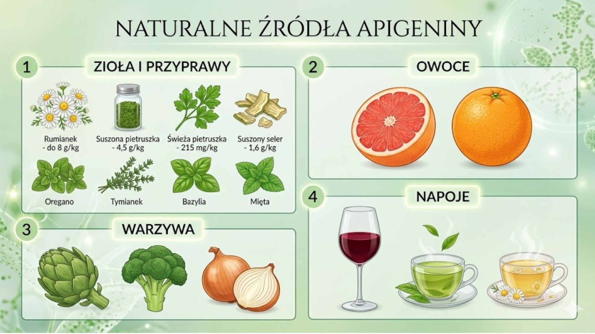 Rumianek to najbogatsze naturalne źródło apigeniny