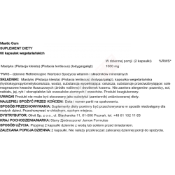 Jarrow - Mastic Gum - 60 kapsułek Jarrow - Mastic Gum - 60 kapsułek