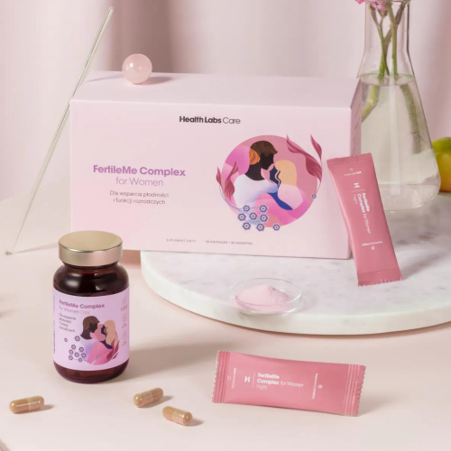 Health Labs Care - FertileMe Complex for Women - 30 kapsułek + 30 saszetek 