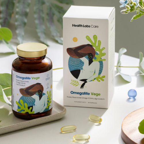 Health Labs Care - OmegaMe Vege - 60 kapsułek