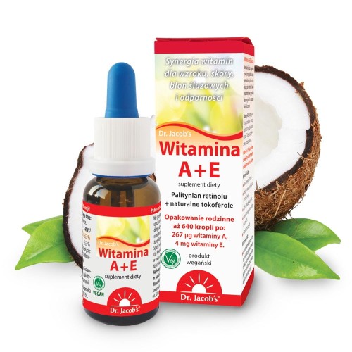 Dr. Jacob's - Witamina A+E - 20 ml