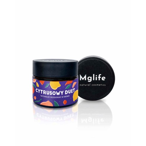 Mglife - Cytrusowy duet naturalny dezodorant w kremie - 50 ml