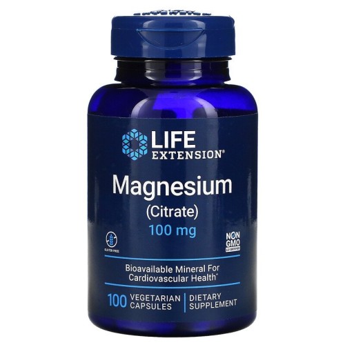 Life Extension - Magnesium (Citrate) 100 mg - 100 kapsułek