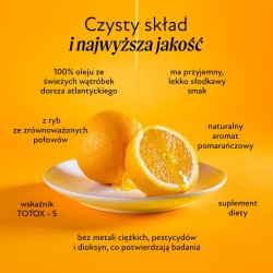 Olini - Tran o smaku pomarańczowym - 100 ml Olini - Tran o smaku pomarańczowym - 100 ml