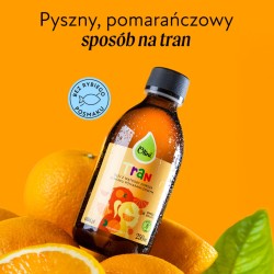 Olini - Tran o smaku pomarańczowym - 100 ml Olini - Tran o smaku pomarańczowym - 100 ml