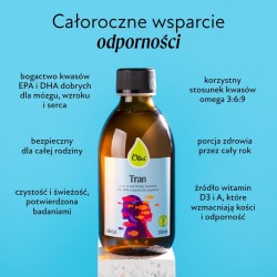Olini - Tran z wątroby dorsza - 100 ml