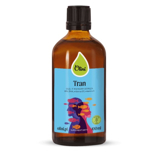 Olini - Tran z wątroby dorsza - 100 ml
