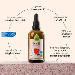 Olini - Tranik tran dla niemowląt - 100 ml