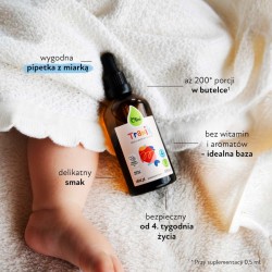 Olini - Tranik tran dla niemowląt - 100 ml