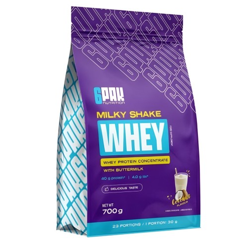 6PAK - Milky Shake Whey - 700 g