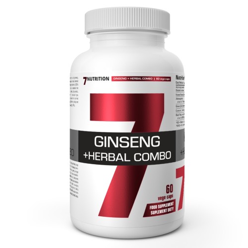 7Nutrition - Ginseng + Herbal Combo - 60 kapsułek