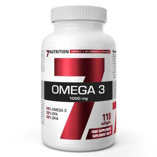 7Nutrition - Omega 3 1000 mg - 110 kapsułek
