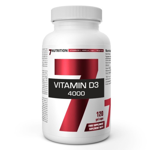 7Nutrition - Vitamin D3 4000 - 120 kapsułek