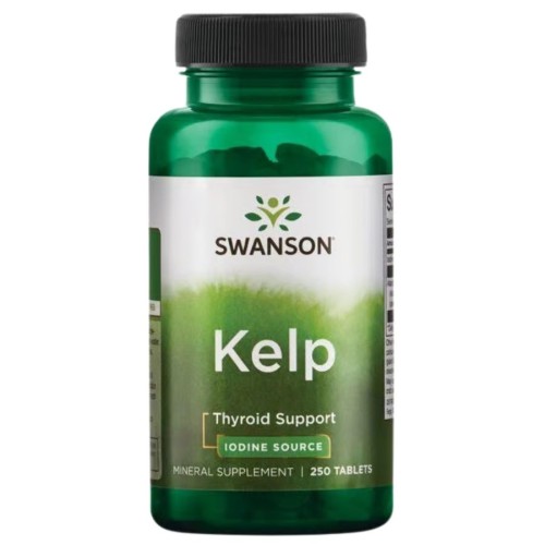 Swanson - Kelp (Iodine Source) - 250 tabletek
