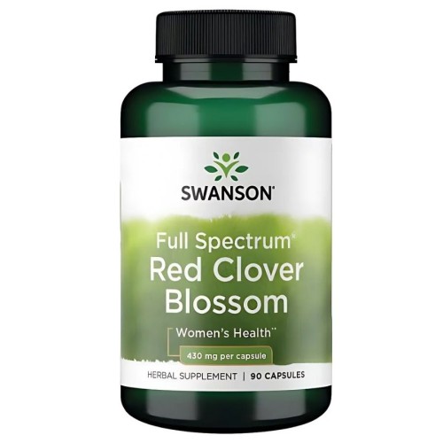 Swanson - Red Clover Blossom 430 mg - 90 kapsułek