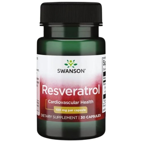 Swanson - Resveratrol 100 - 30 kapsułek