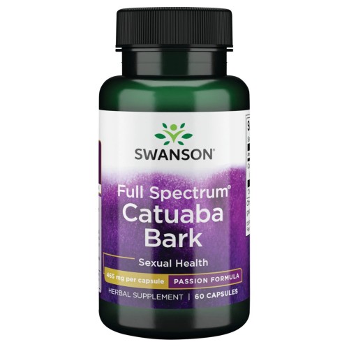 Swanson - Full Spectrum Catuaba Bark 465 mg - 60 kapsułek
