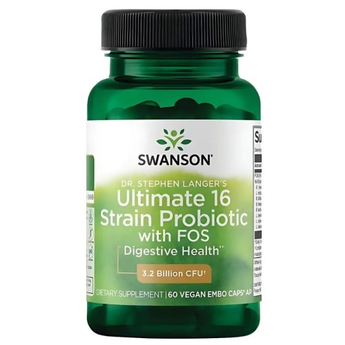 Swanson - Ultimate 16 Strain Probiotic - 60 kapsułek