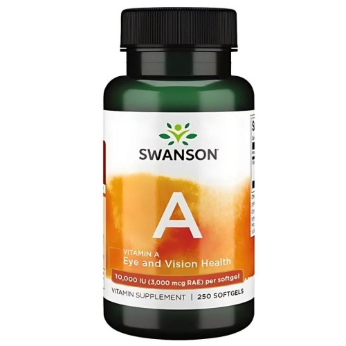 Swanson - Vitamin A - 250 kapsułek