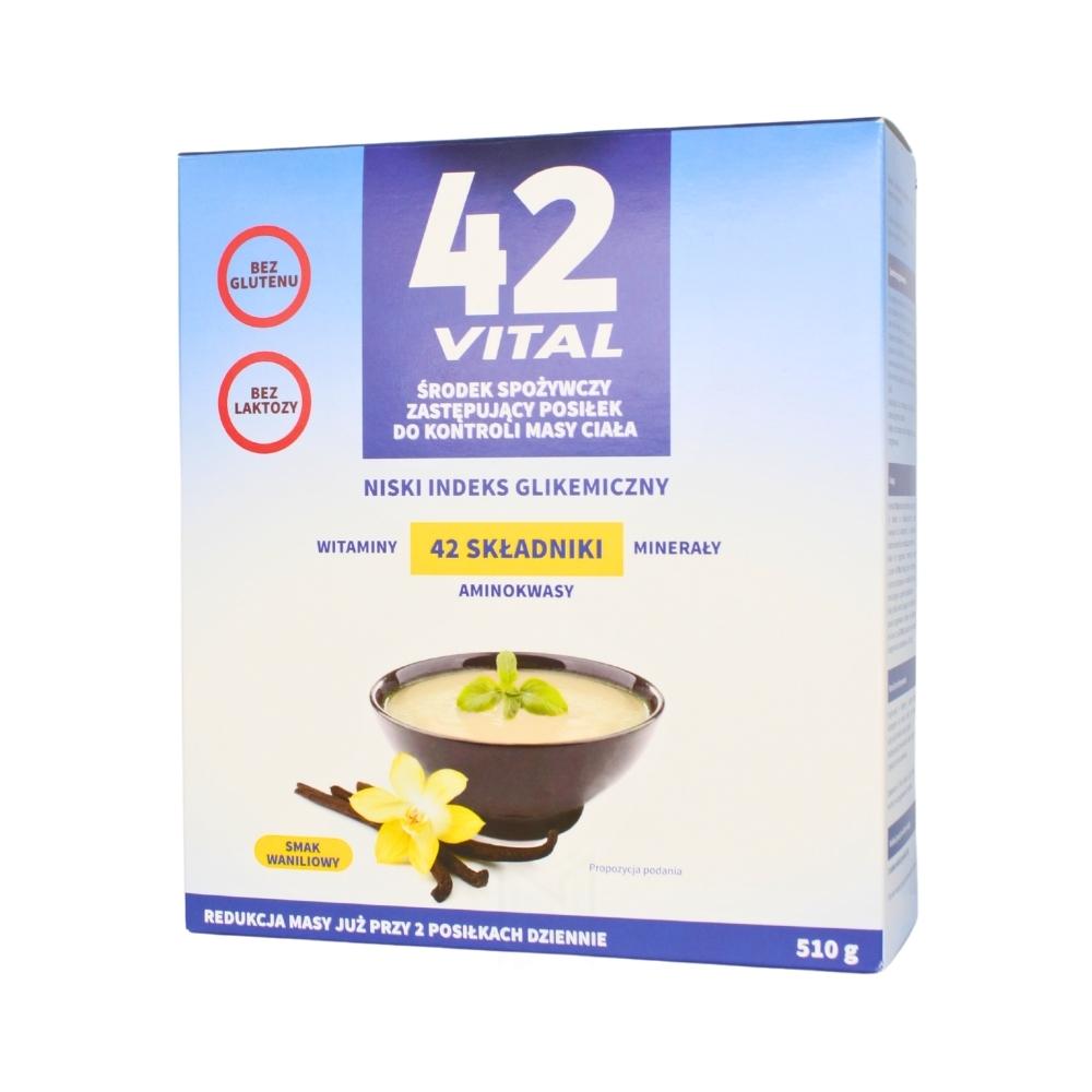 42 Vital Niskokaloryczna dieta roślinna - 510 g