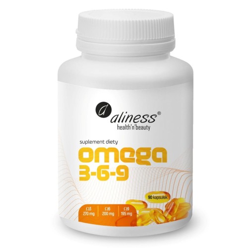Aliness - Omega 3-6-9 270/225/50 mg - 90 kapsułek