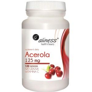Aliness - Acerola 125 mg - 120 tabletek