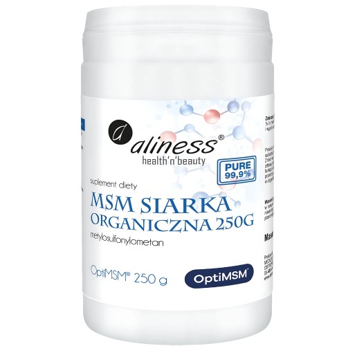 Aliness - MSM Siarka Organiczna - 250 g