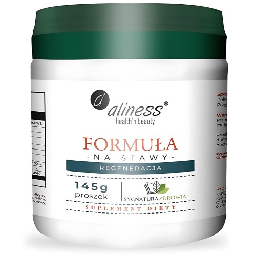 Aliness - Formuła na stawy, regeneracja - proszek 145 g