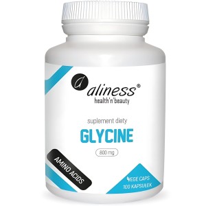 Aliness - GLYCINE 800 mg - 100 vege caps