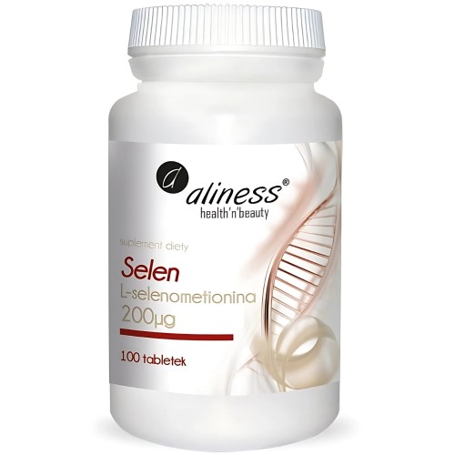 Aliness - Selen L-selenometionina 200µg - 100 tabletek