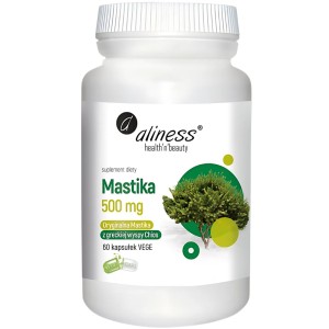 Aliness - Mastika, sproszkowana żywica (Pistacia lentiscus) 500mg - 60 vege caps