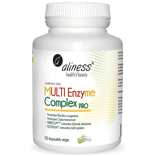 Aliness - MULTI Enzyme Complex PRO - 90 kapsułek