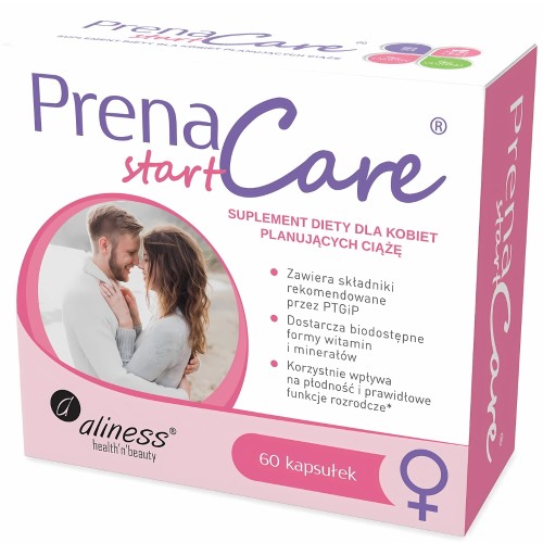Aliness - PrenaCare START dla kobiet - 60 vege caps