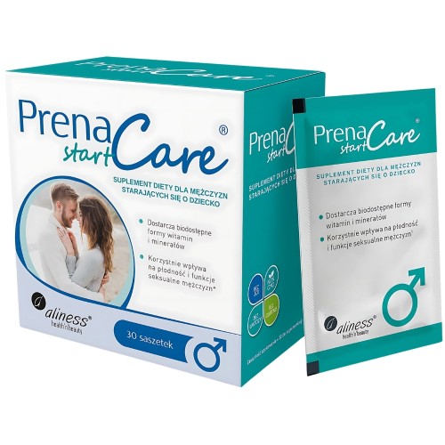 Aliness - PrenaCare START dla mężczyzn - 30 saszetek
