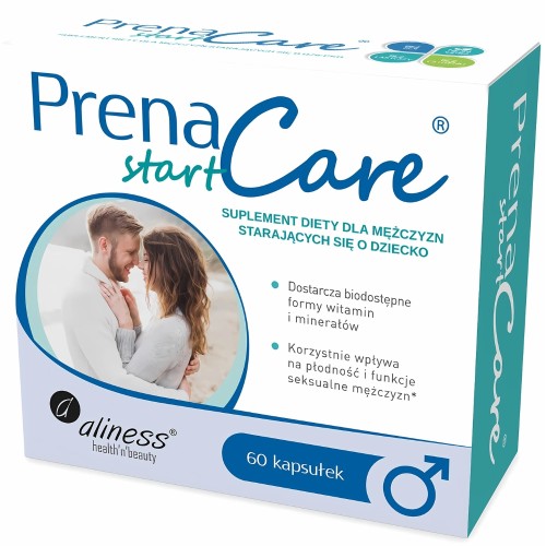 Aliness - PrenaCare START dla mężczyzn - 60 vege caps