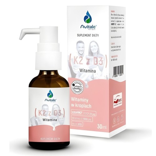 Avitale - Witamina K2 z D3 25µg/1000IU - 30 ml