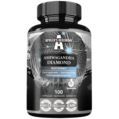 Apollo's Hegemony - Ashwagandha DIAMOND - 100 kapsułek