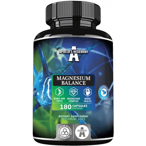 Apollo's Hegemony - Magnesium Balance - 180 kapsułek 