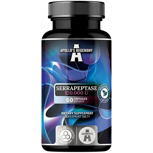 Apollo's Hegemony - Serrapeptase 120.000U - 60 kapsułek