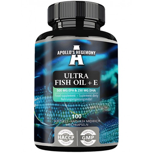 Apollo's Hegemony - Ultra Fish Oil + E - 100 kapsułek
