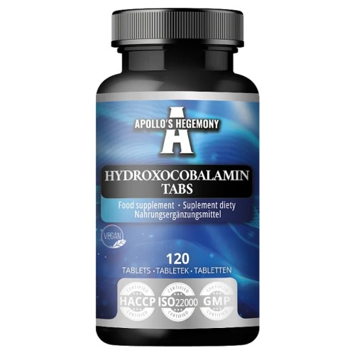 Apollo's Hegemony - Hydroxocobalamin TABS - 120 tabletek