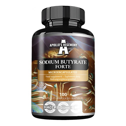 Apollo's Hegemony - Sodium Butyrate Forte - 100 kapsułek