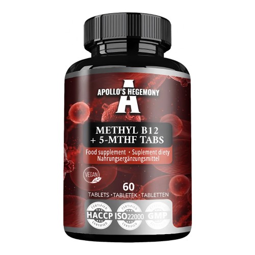 Apollo's Hegemony - Methyl B12 + 5-MTHF Tabs - 60 tabletek