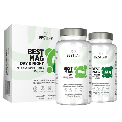 Best Lab - BestMag - 2x60 kapsułek 