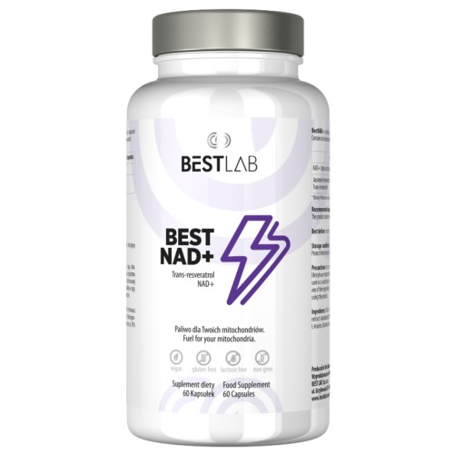 Best Lab - BestNAD+ - 60 kapsułek
