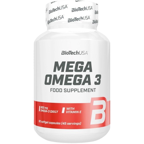 BioTech USA - Mega Omega 3 - 90 kapsułek