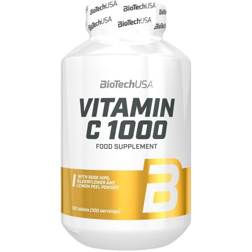BioTech USA - Vitamin C 1000 - 100 tabletek