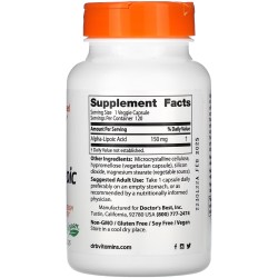 Doctor's Best - Alpha Lipoic Acid 150 mg - 120 kapsułek Doctor's Best - Alpha Lipoic Acid 150 mg - 120 kapsułek
