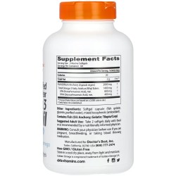 Doctor's Best - Purified & Clear Omega 3 Fish Oil - 120 kapsułek